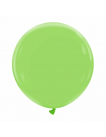 Globo Redondo Premium Pastel 60cm Verde Albahaca - Bolsa 1 UD