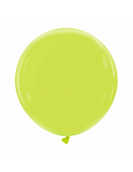 Globo Redondo Premium Pastel 60cm Verde Manzana - Bolsa 1 UD