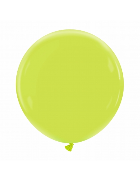Globo Redondo Premium Pastel 60cm Verde Manzana - Bolsa 1 UD
