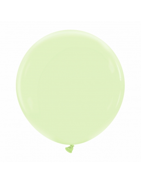 Globo Redondo Premium Pastel 60cm Verde Te - Bolsa 1 UD