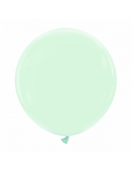 Globo Redondo Premium Pastel 60cm Verde Crema Menta - Bolsa 1 UDS