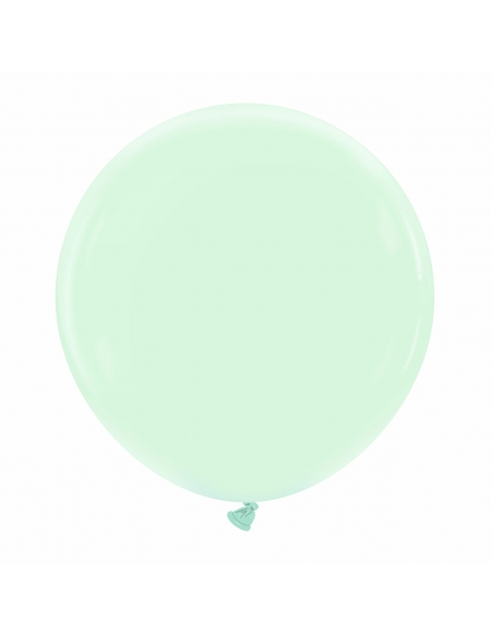 Globo Redondo Premium Pastel 60cm Verde Crema Menta - Bolsa 1 UDS