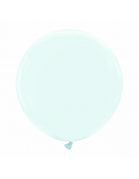 Globo Redondo Premium Pastel 60cm Azul Hielo - Bolsa 1 UD