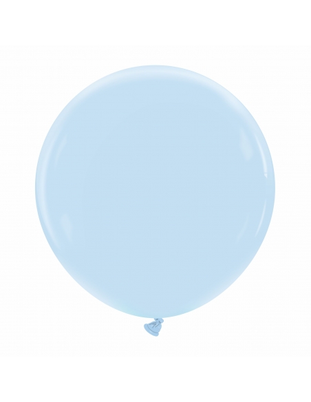 Globo Redondo Premium Pastel 60cm Azul Maya - Bolsa 1 UD