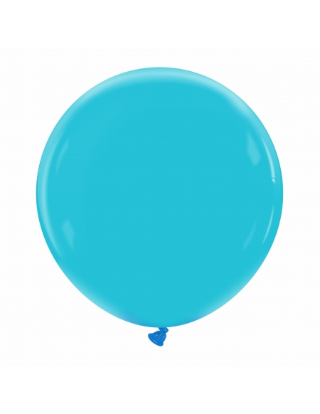 Globo Redondo Premium Pastel 60cm Azul Azur - Bolsa 1 UD