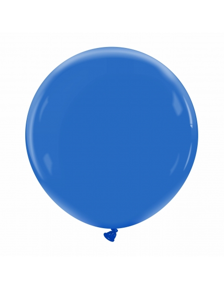 Globo Redondo Premium Pastel 60cm Azul Real - Bolsa 1 UD