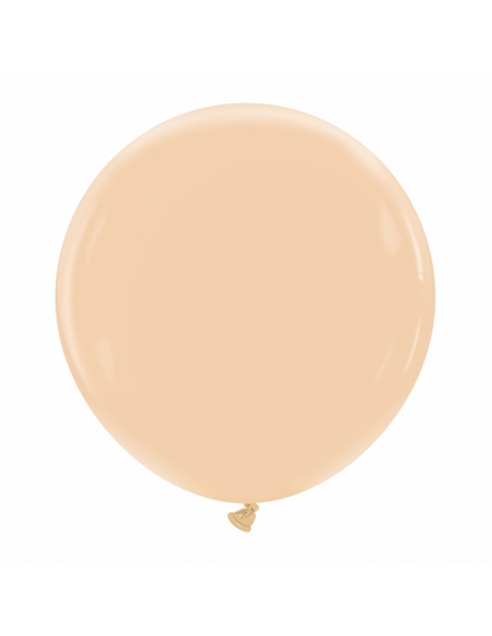 Globo Redondo Premium Pastel 60cm Champagne - Bolsa 1 UD