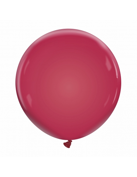 Globo Redondo Premium Pastel 60cm Granate Vino - Bolsa 1 UD