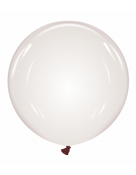 Globo Redondo Premium Pastel 60cm Transparente - Bolsa 1 UD