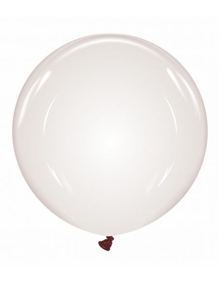 Globo Redondo Premium Pastel 60cm Transparente - Bolsa 1 UD