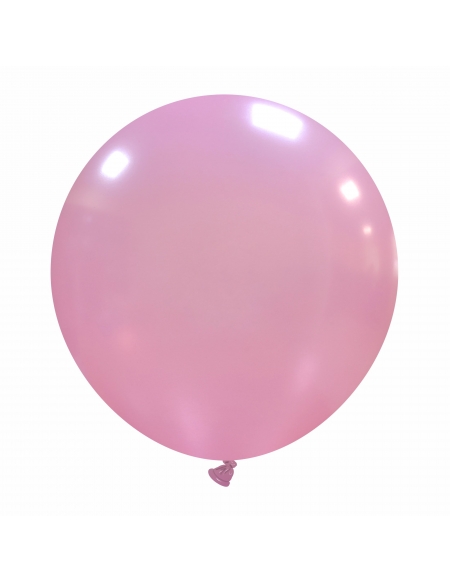 Globo Redondo Premium Metalizado 60cm Rosa - Bolsa 1 UD