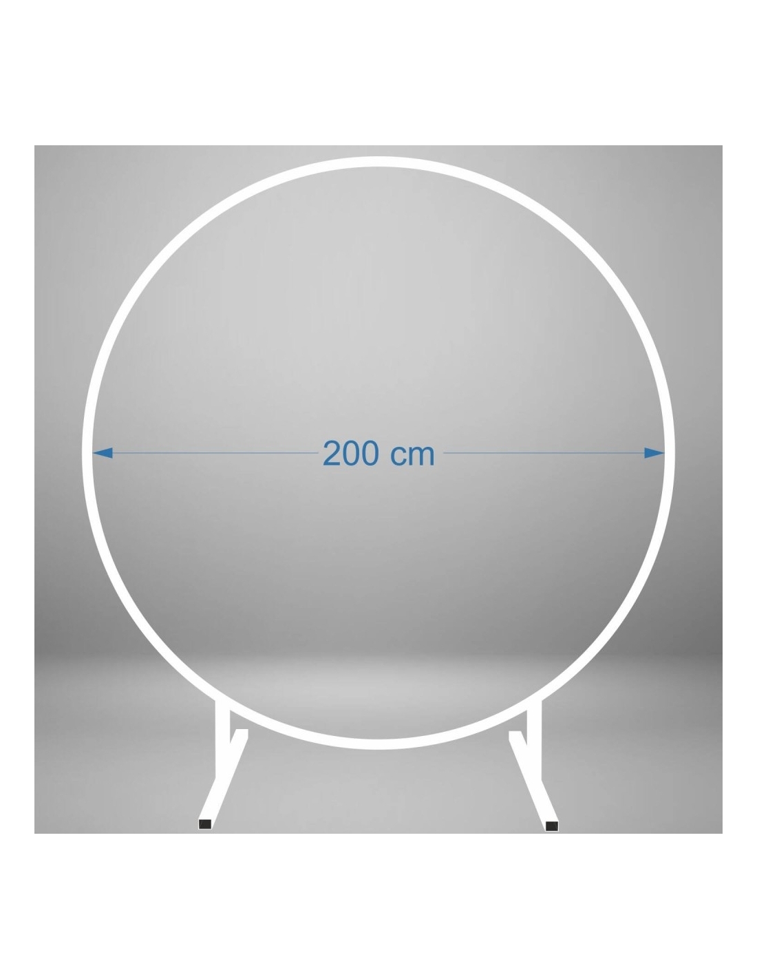 Arco Metalico para Globos con Forma Redonda de 200cm