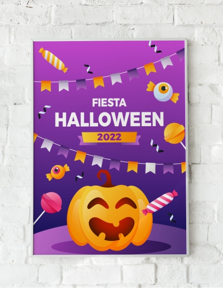 Impresion en Carton Pluma Foam para Halloween