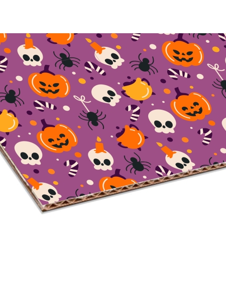 Impresion en Carton Microcanal para Halloween