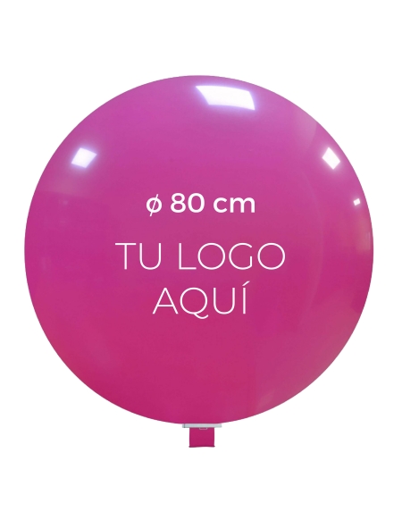 Globo Personalizado Redondo Gigante 80cm