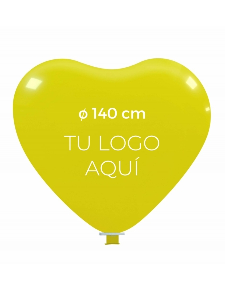 Globo Personalizado Corazon Gigante 140cm