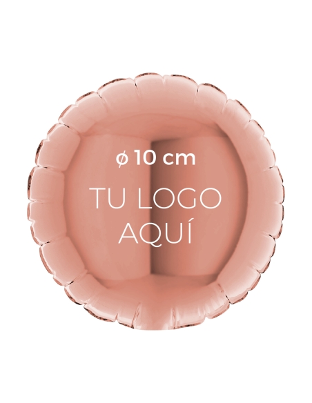 Globo Personalizado Foil 10cm