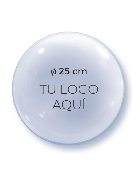 Globo Personalizado Bubbles 25cm