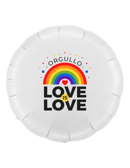 Orgullo Love is Love Redondo 78 cm