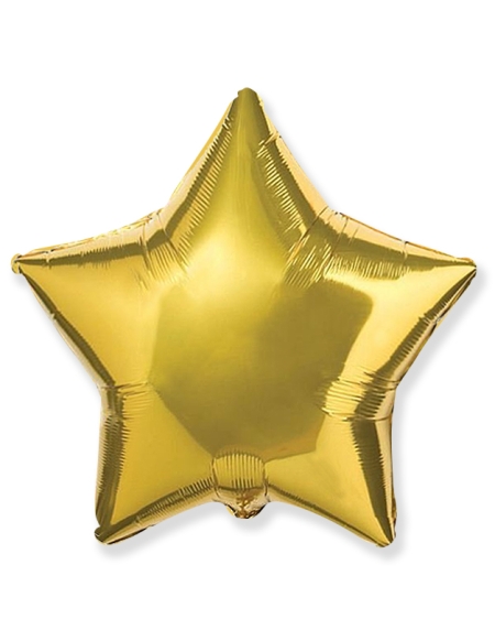 Globo Estrella 48cm Oro Foil Poliamida
