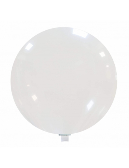 Globos Latex Redondos Gigantes 180cm Cristal Blanco