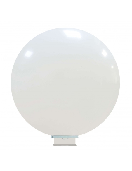 Globos Latex Redondos Gigantes 180cm Pastel Blanco Cuello Largo