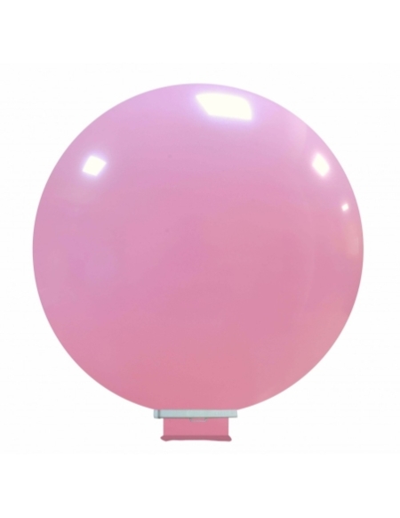 Globos Latex Redondos Gigantes 180cm Pastel Rosa Cuello Largo