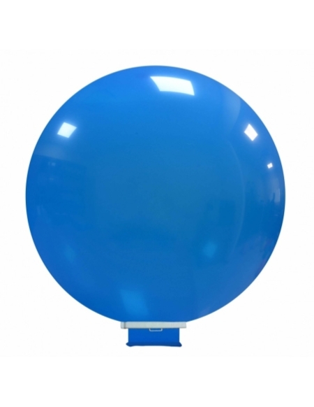 Globos Latex Redondos Gigantes 180cm Pastel Azul Cuello Largo