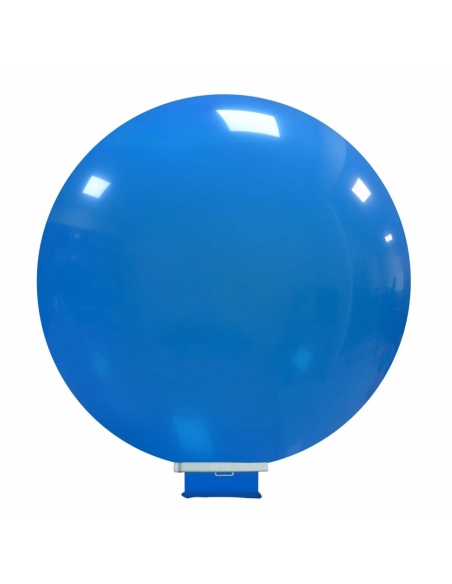 Globos Latex Redondos Gigantes 180cm Pastel Azul Cuello Largo