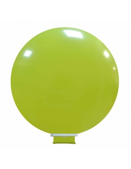 Globos Latex Redondos Gigantes 180cm Pastel Verde Claro Cuello Largo