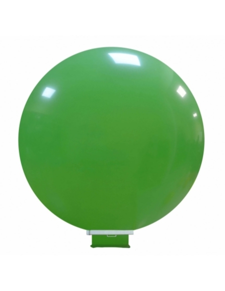 Globos Latex Redondos Gigantes 180cm Pastel Verde Cuello Largo