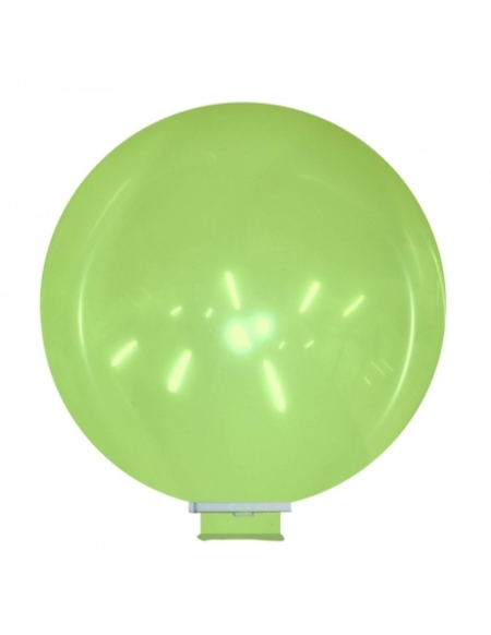 Globos Latex Redondos Gigantes 180cm Cristal Verde Cuello Largo