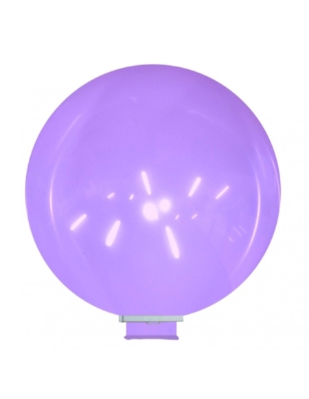 Globos Latex Redondos Gigantes 180cm Cristal Purpura Cuello Largo