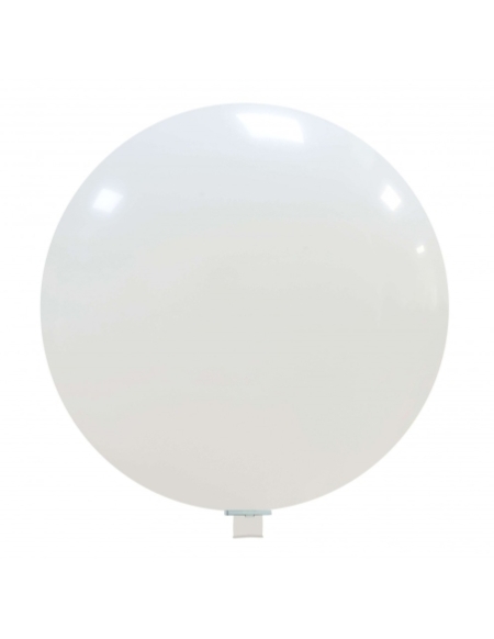 Globos Latex Redondos Gigantes 250cm Pastel Blanco