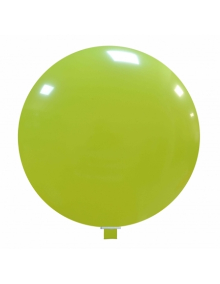 Globos Latex Redondos Gigantes 250cm Pastel Verde Claro