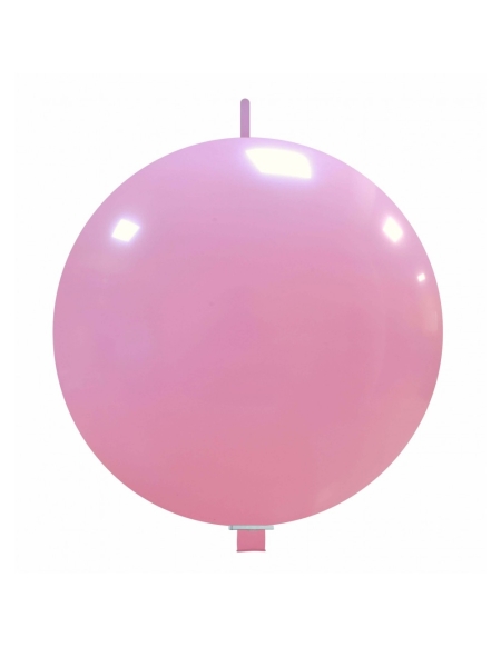 Globos Latex Redondos 2 Nudos 80cm Pastel Rosa PL06