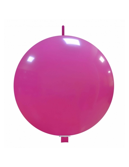 Globos Latex Redondos 2 Nudos 80cm Pastel Fucsia PL07