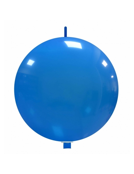 Globos Latex Redondos 2 Nudos 80cm Pastel Azul PL10