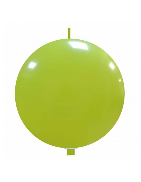 Globos Latex Redondos 2 Nudos 80cm Pastel Verde Claro PL11