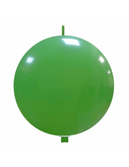 Globos Latex Redondos 2 Nudos 80cm Pastel Verde PL12