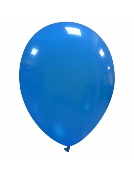 Globos Latex Redondos 15cm Pastel Azul