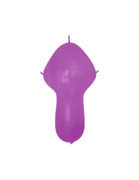 Globos Latex Cuerpo 4 Nudos 45x120hcm Pastel Fucsia PL07