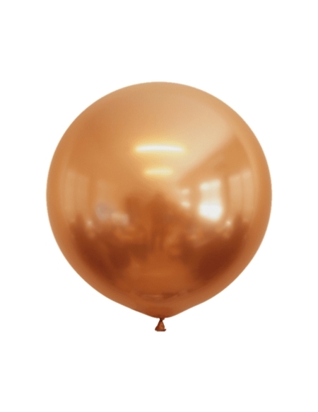 Globo Titanium Chrome Esfericos 45cm Cobre