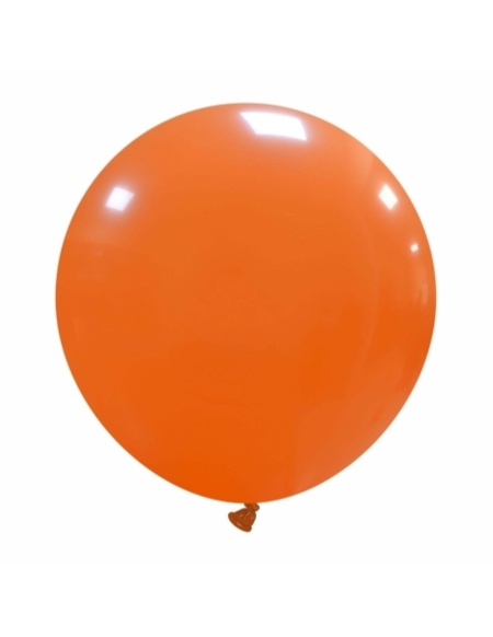 Globos Latex Esfericos 50cm Pastel Naranja PL04