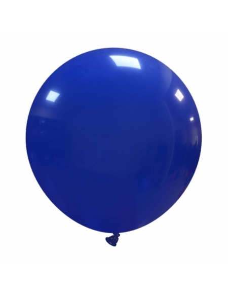 Globos Latex Esfericos 50cm Pastel Azul Oscuro PL46