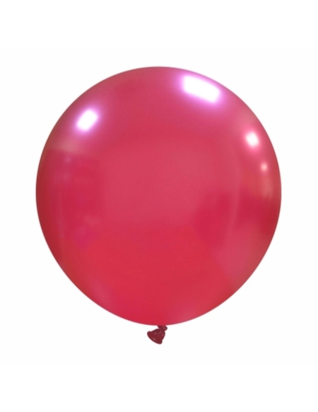 Globos Latex Esfericos 50cm Pastel Granate PL14