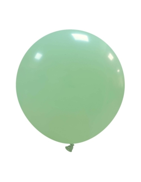 Globos Latex Esfericos 50cm Pastel Verde Mint PL10