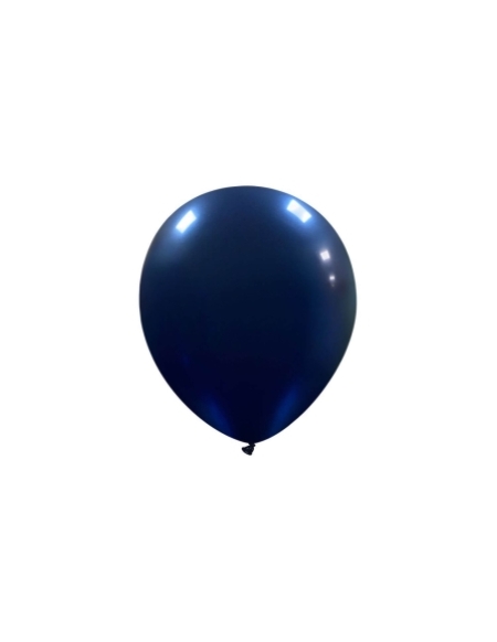 Globos Latex Redondos 13cm Pastel Azul Marino