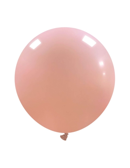 Globos Latex Esfericos 40cm Pastel Rosa Misty