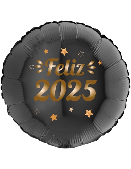 Globo Feliz 2023 Foil 45cm Redondo